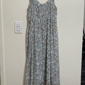 Spaghetti strap floral dress